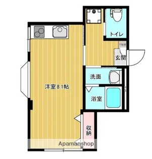 リファレンス大濠西【401号室】の間取り