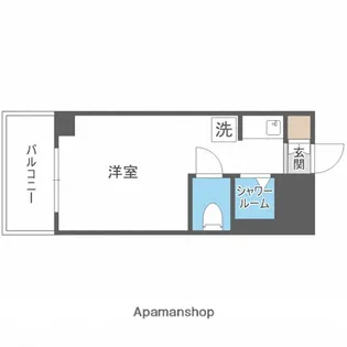 テングッド昭代NEXT【802号室】の間取り