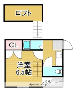 マリオット【1階】の間取り