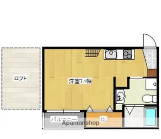 CHOCOLATEⅡ【2階】の間取り