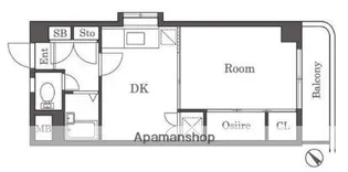 松栄パワーマンション【2階】の間取り