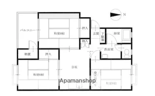 松原ビル【103号室】の間取り