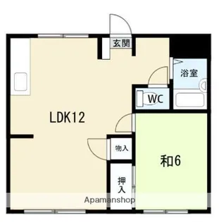 ピア下山門【2階】の間取り