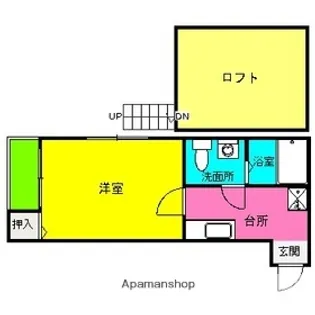 FFC【1階】の間取り