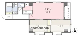 WE大濠公園【302号室】の間取り
