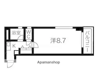 PLEAST原【301号室】の間取り