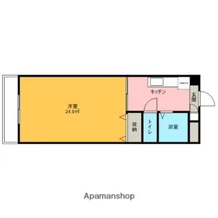 コルトンハウス【204号室】の間取り