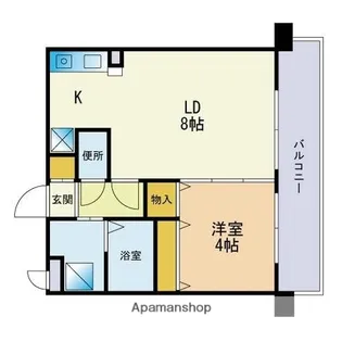 グランヴェール【302号室】の間取り