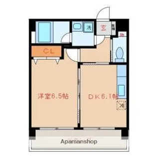 グリチーネ【2階】の間取り