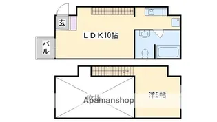 ARK−1【217号室】の間取り