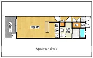 オークヒルズ藤崎Ⅱ【303号室】の間取り