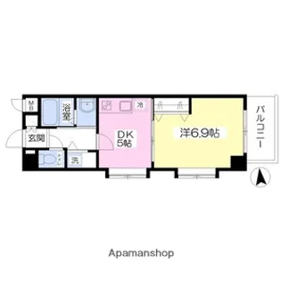 ピーシェグランサ【306号室】の間取り