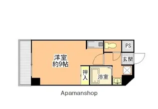 メープル【702号室】の間取り