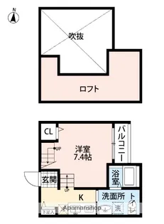 AVANTI(アヴァンティ)【1階】の間取り