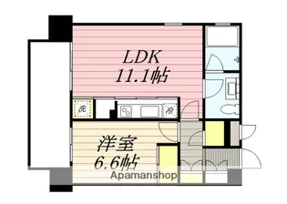 RAGAZZA姪浜【3階】の間取り