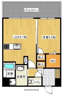 GRAND VILLAS 室見【6階】の間取り