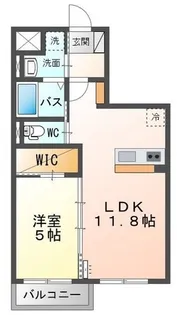 グランデエピ【1階】の間取り