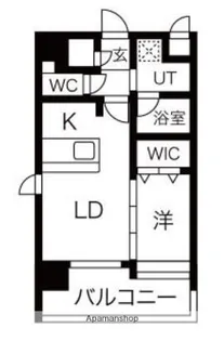 パグーロ城西【8階】の間取り
