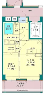 Nohma【6階】の間取り