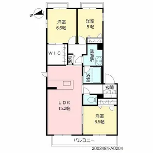 ベルヴェデーレ【2階】の間取り