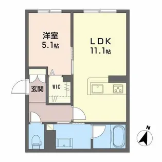 EDEL HAUS【1階】の間取り