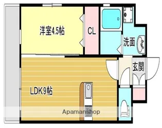 第50川崎ビル【705号室】の間取り