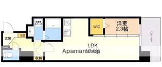 D.CLAREST MELDIA 早良街道【10階】の間取り