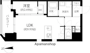 MGH大濠パーク【303号室】の間取り