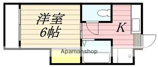 宮崎コーポ【105号室】の間取り