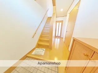 クローバー岡【B-3号室】の玄関