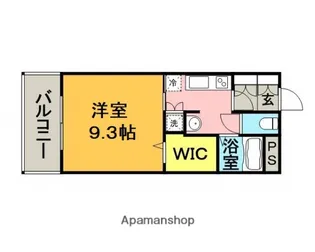 シェ・ソワ【1階】の間取り