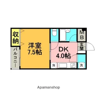 石村ビル【3階】の間取り