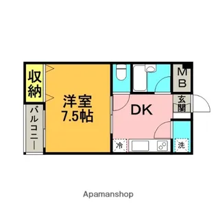 石村ビル【3階】の間取り