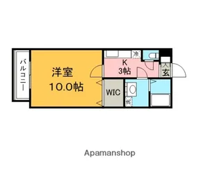 シュトラーゼ鳥栖【2階】の間取り