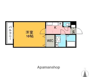 シュトラーゼ鳥栖【3階】の間取り