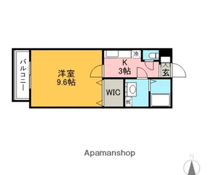 シュトラーゼ鳥栖【2階】の間取り
