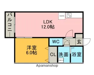 メゾン・ド・ユニオン【2階】の間取り