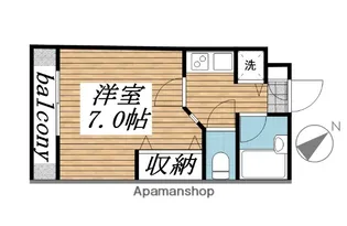 メゾンフジヨシ【4階】の間取り