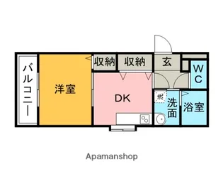 メゾン小林【3階】の間取り