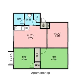 メゾン寿【2階】の間取り