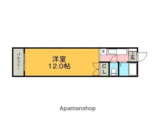 コンバーチブル【2階】の間取り