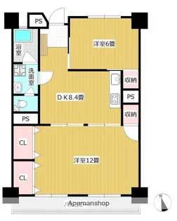 第2森光ビル【4階】の間取り