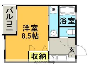 リブレア久留米大西【2階】の間取り