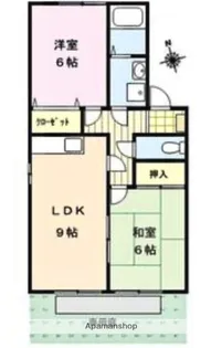 ガーデニアⅡ【1階】の間取り