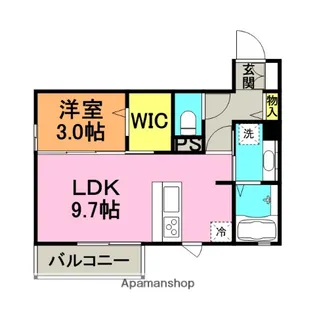 フェリオ【1階】の間取り