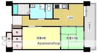 カーサマリア【4階】の間取り