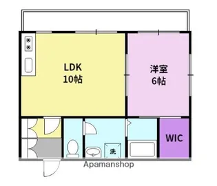 プレーンビル【3階】の間取り