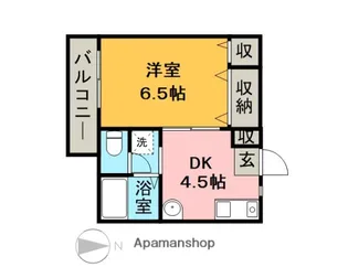 セジュールプロバンス【102.号室】の間取り