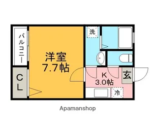 楓【2階】の間取り