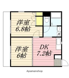 レジデンスⅣ【101号室】の間取り
